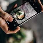 fotografare cibo con smartphone