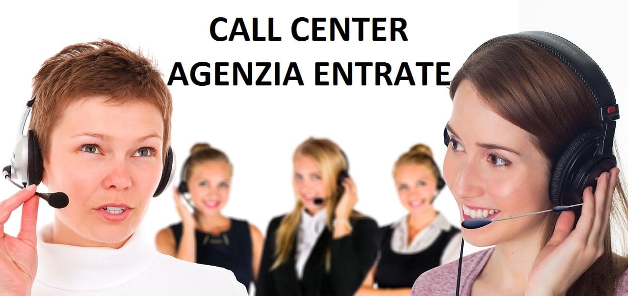 call center agenzia entrate